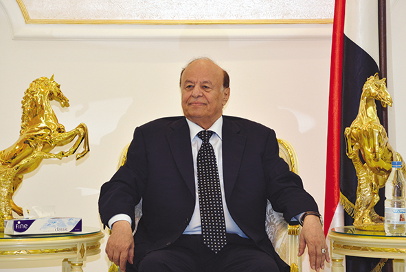 «هادي» يتجه لإعلان عدن عاصمة مؤقتة