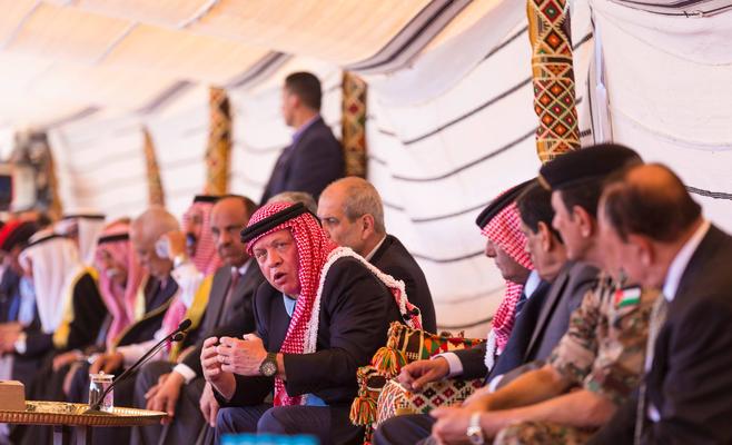 ملك الأردن يؤكد على واجب بلاده في دعم العشائر شرقي سوريا وغربي العراق