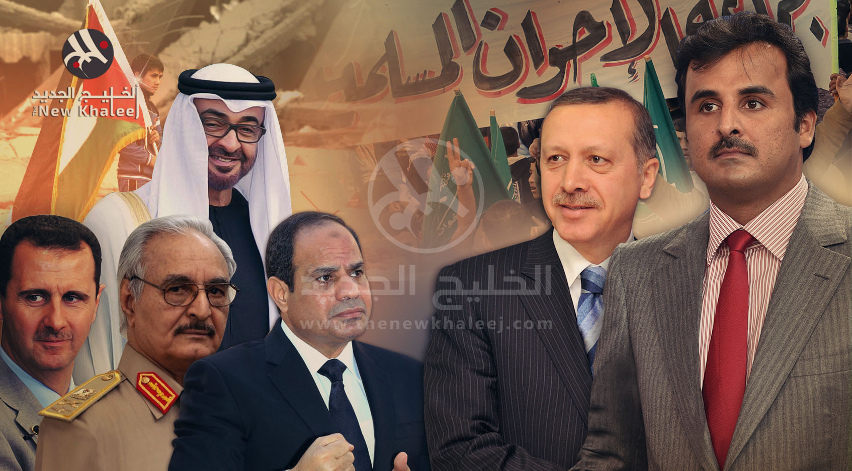 مصر والإمارات ضد الانفتاح السعودي على تركيا والإخوان و«السيسي» يتنبى دورا انتقاليا لـ«الأسد»