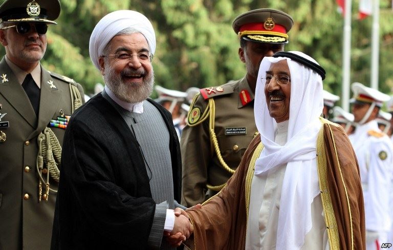 أمير الكويت يلتقى خامنئي للوساطة بين إيران والسعودية 